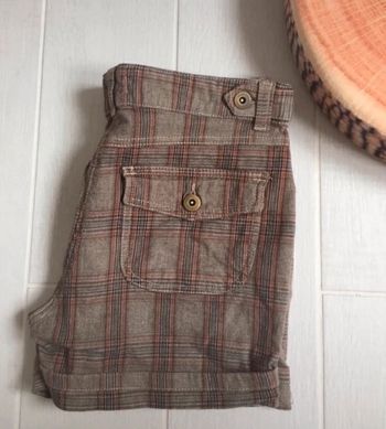 Short femme ETAM taille 38 à carreaux écossais