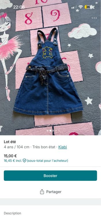 Lot 4 ans fille 