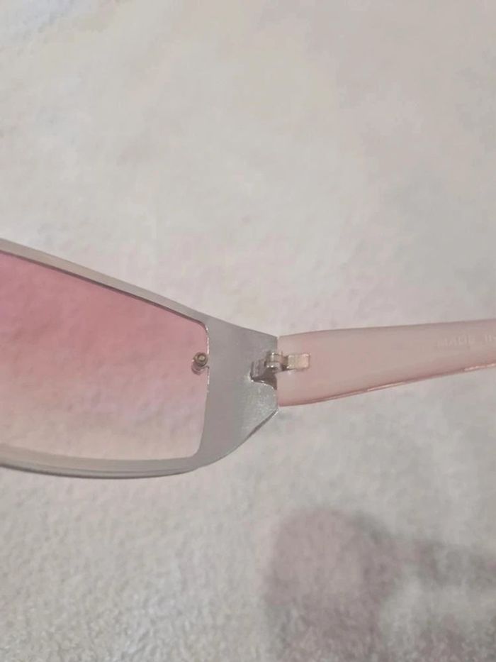 Lunettes de soleil rose teintées | Rétro Années 2000 - photo numéro 6