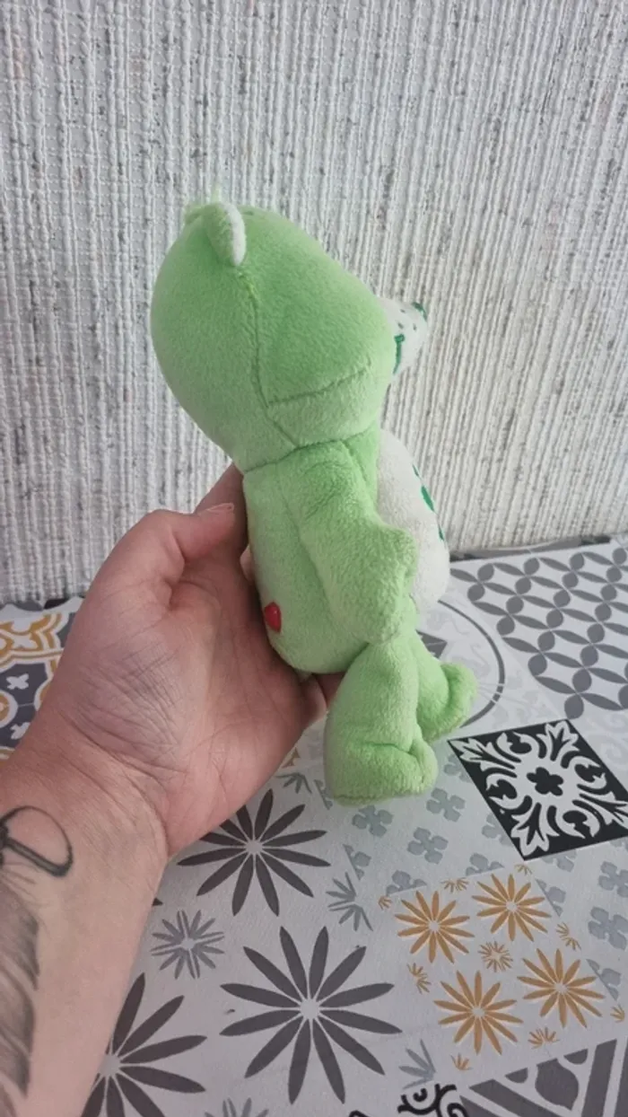 Peluche bisounours vert - photo numéro 5