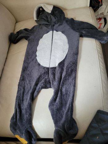 Pyjama à capuche 1 an kiabi