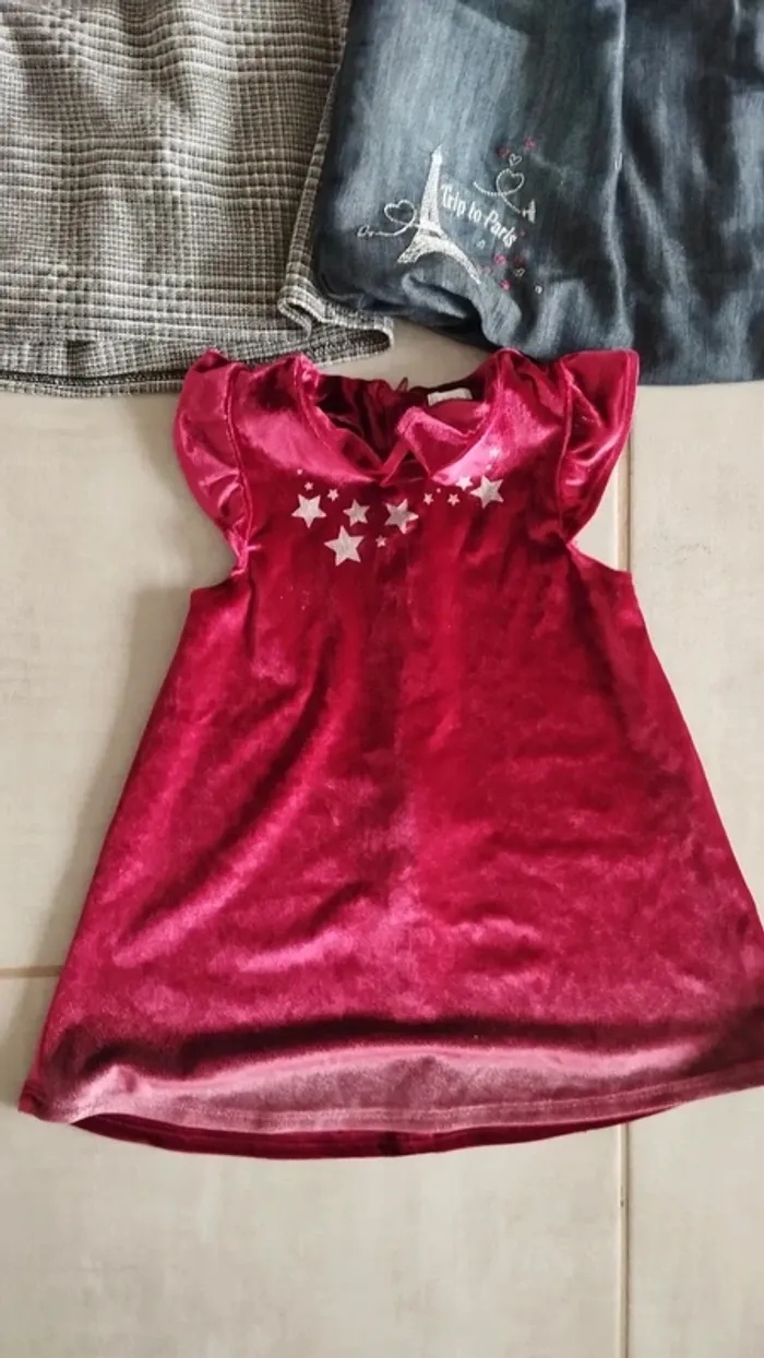 Lot de 3 robes bebe fille 18 mois - photo numéro 4