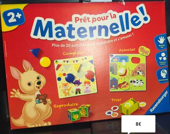 Prêt pour la maternelle