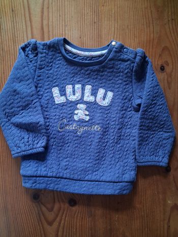 Pull fille - 24 mois - Lulu Castagnette