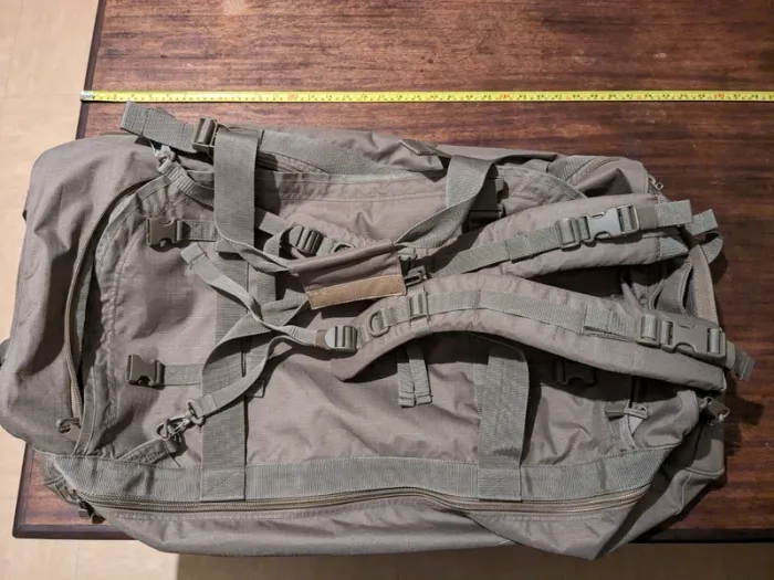 Sac armée française dotation 2012 - 120 L - kaki. - photo numéro 7