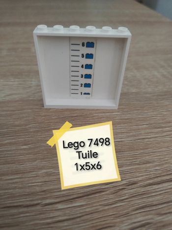 Lego 7498 tuile 1x5x6