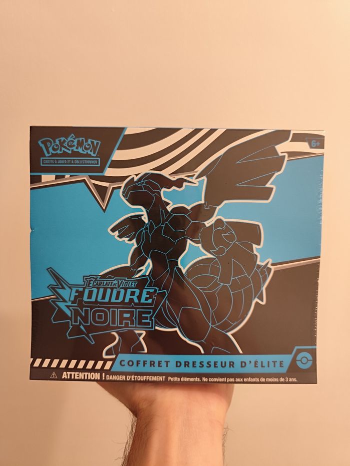 ETB Pokémon - EV10.5 Foudre Noire - Neuve Scellée