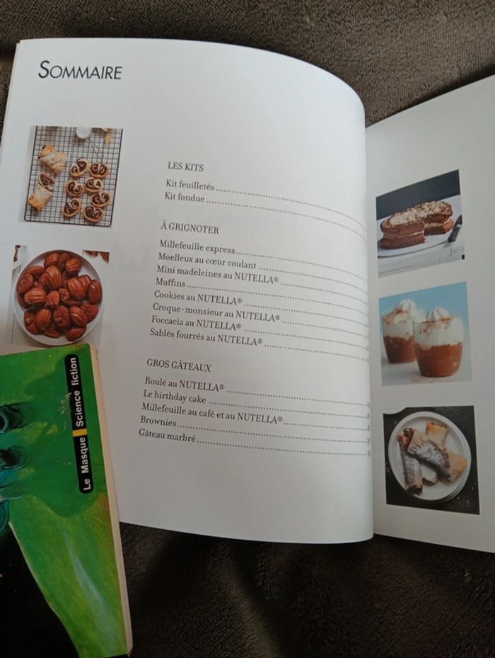 Livre de recettes Desserts au Nutella Marabout - photo numéro 3