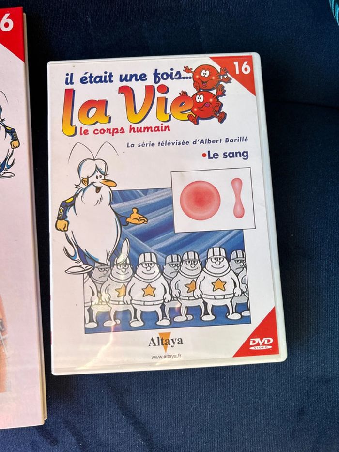 Livre et dvd numéro 16 collection la vie le corps humain - photo numéro 3