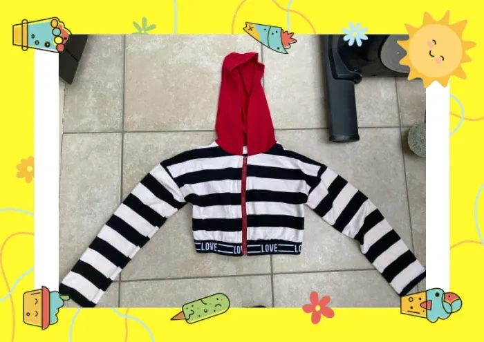 Veste courte resserrée à la taille - photo numéro 2