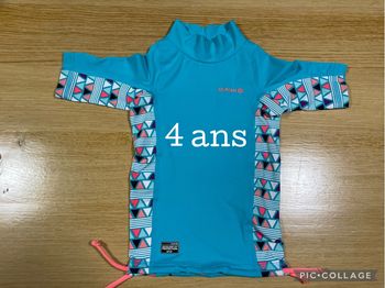 T-shirt anti UV 4 ans