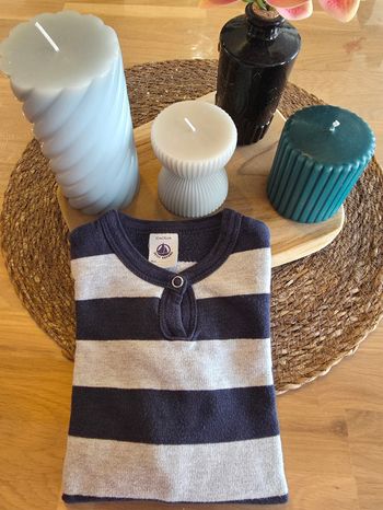 Robe ML coton petit bateau 12 mois