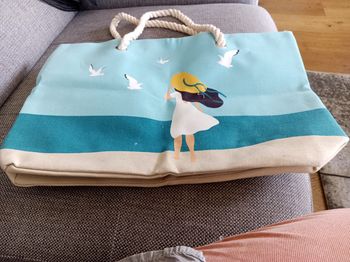 Sac de plage en toile 