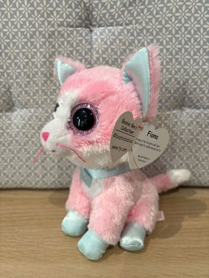 Peluche Fiona Le Chat "The Beanie Boo's Collection" - photo numéro 3