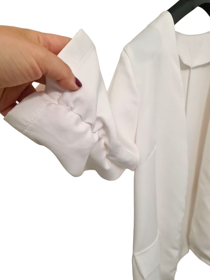 Blazer blanc taille M shein - photo numéro 4