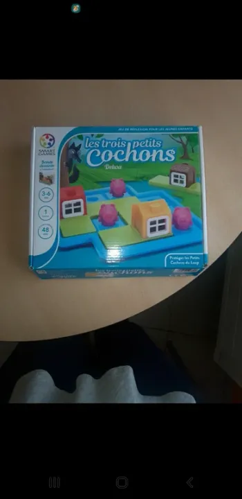 Jeu Les trois petits cochons deluxe