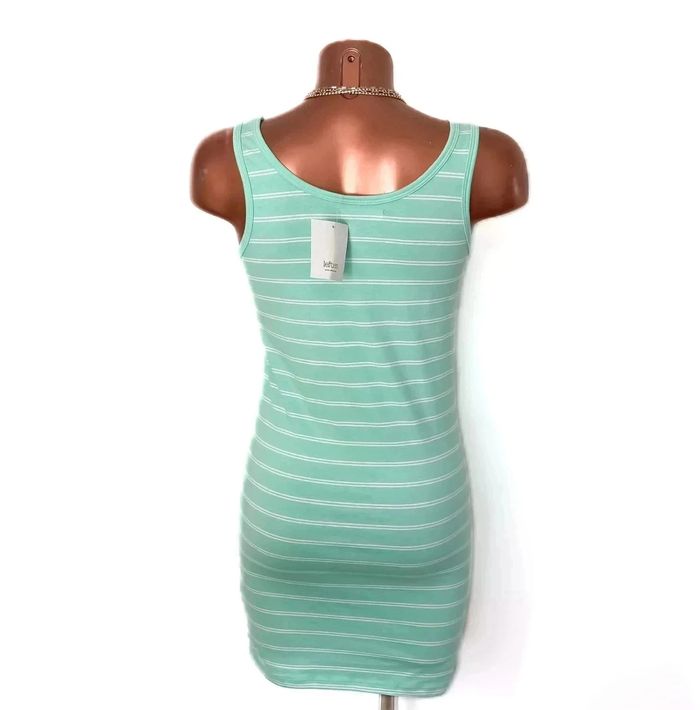 Magnifique robe turquoise à rayure - photo numéro 2