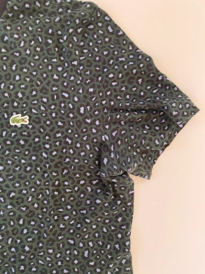 TEE shirt leopard Lacoste M - photo numéro 4