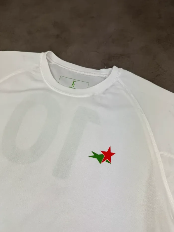 T-shirt Maillot Heineken Blanc Numéro 10 Taille L - photo numéro 3