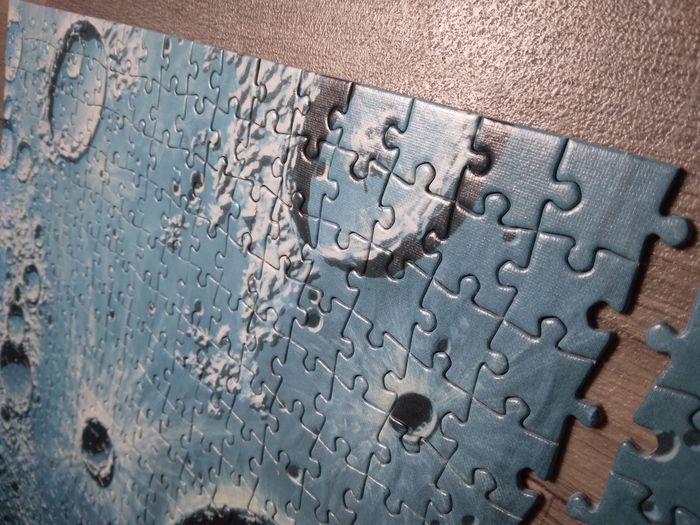 puzzle 1000 pièces tigre blanc fluorescent - photo numéro 3