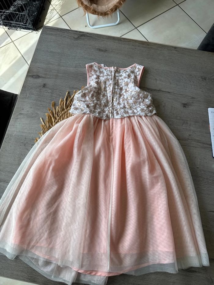 Robe h&m 8 ans tulle et pailletés sequins - photo numéro 4