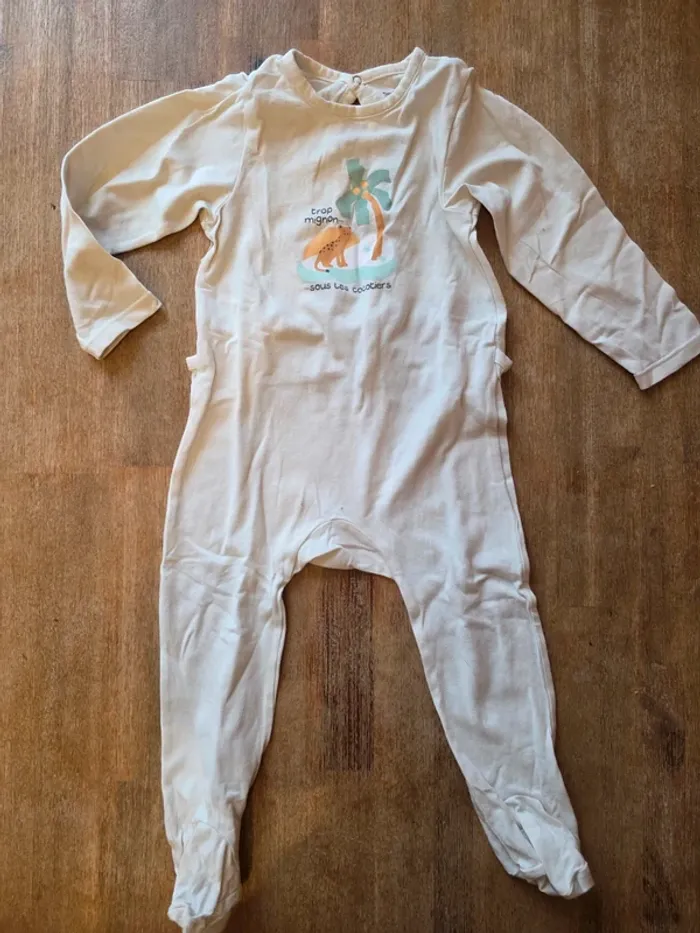 Lot de 2 pyjama 1 pièce - photo numéro 2
