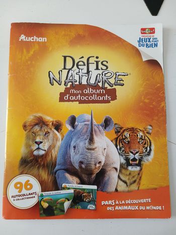 Cahier défi ́nature