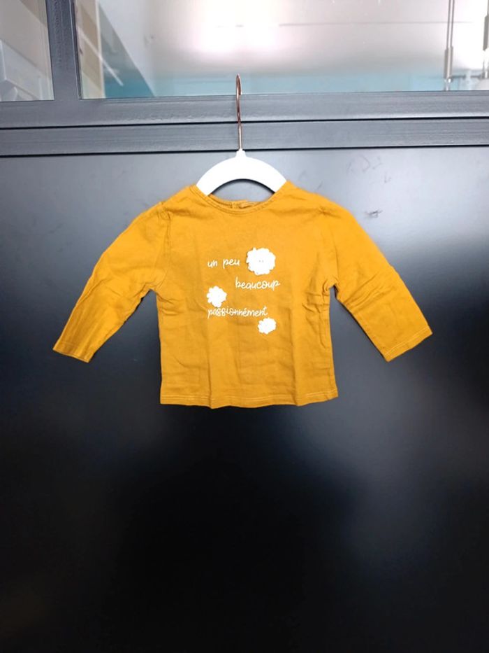 Tee shirt manches longues 6M - photo numéro 2