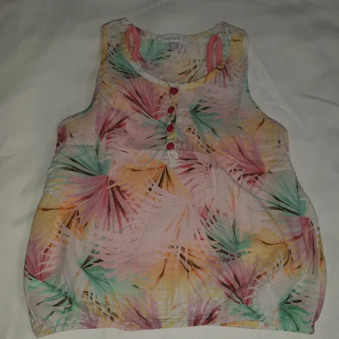 Blouse débardeur 3 en 1 Confetti 4 ans