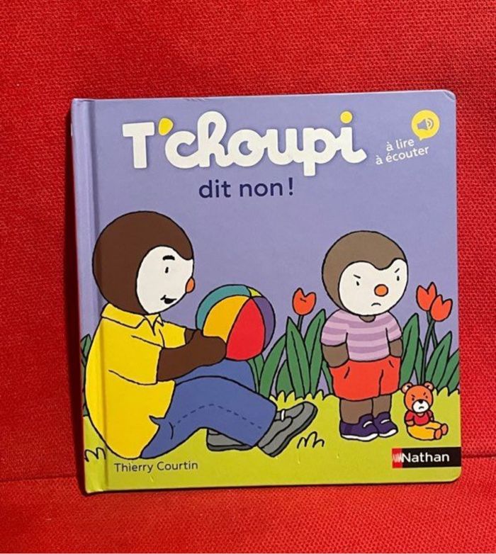 Livre tchoupi dit non