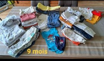 Lot de vêtements 9 mois