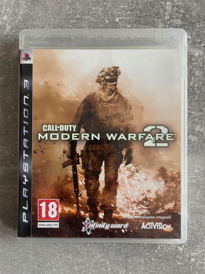 Jeu pour Sony PS3, Call of duty modern warfare 2 en français.