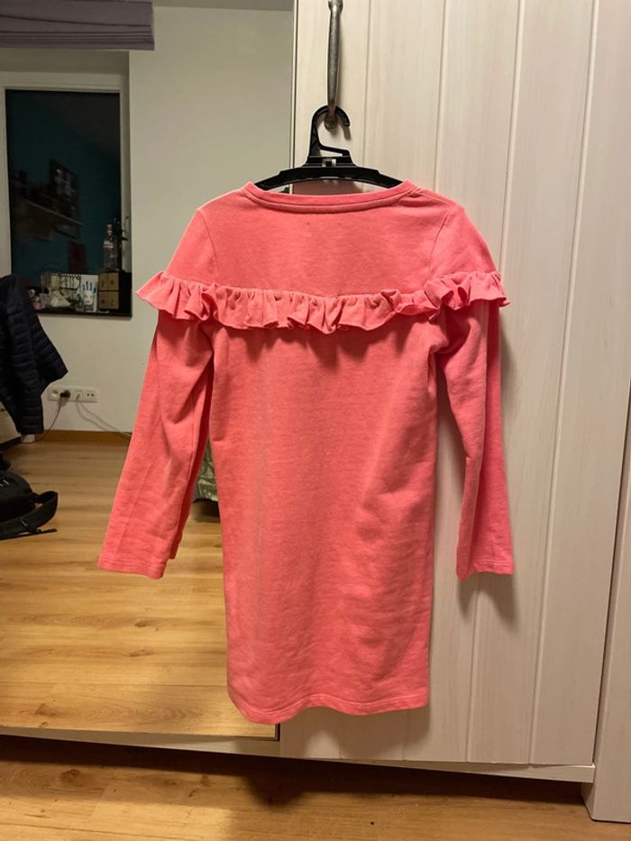 Robe à longue manche rose  Only taille 134/140 - photo numéro 2
