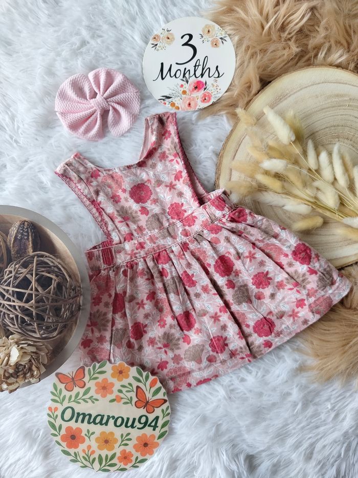 Ensemble complet 4 pièces sergent major fille 3 mois 🎀 - photo numéro 8