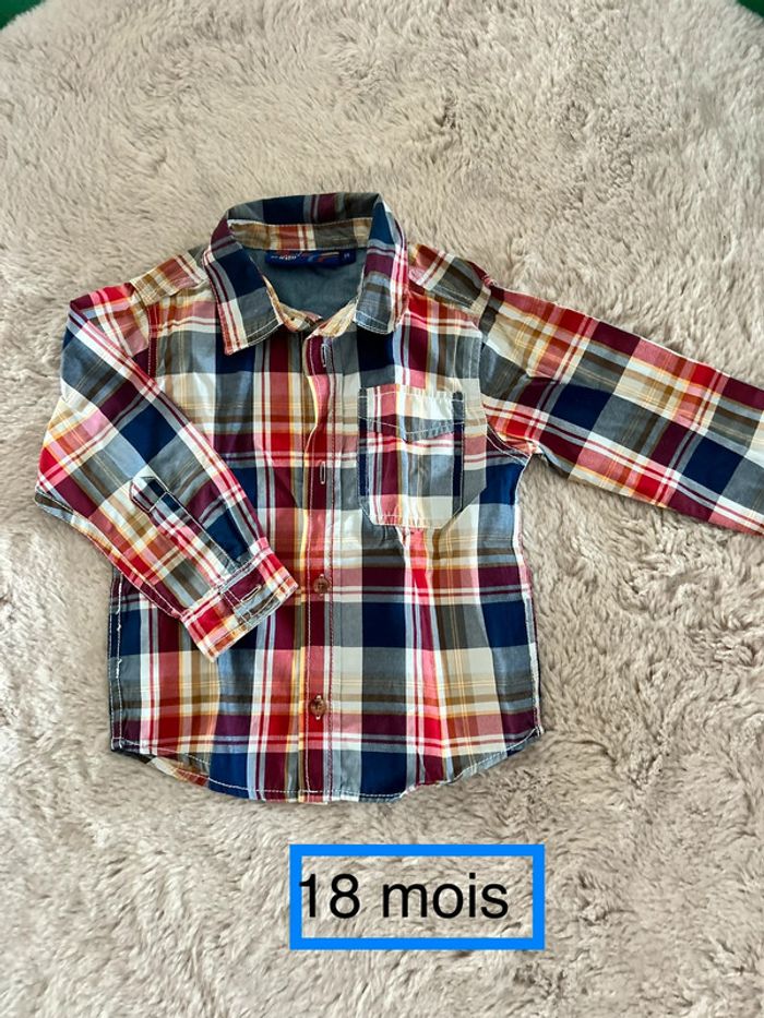 Chemise 18 mois