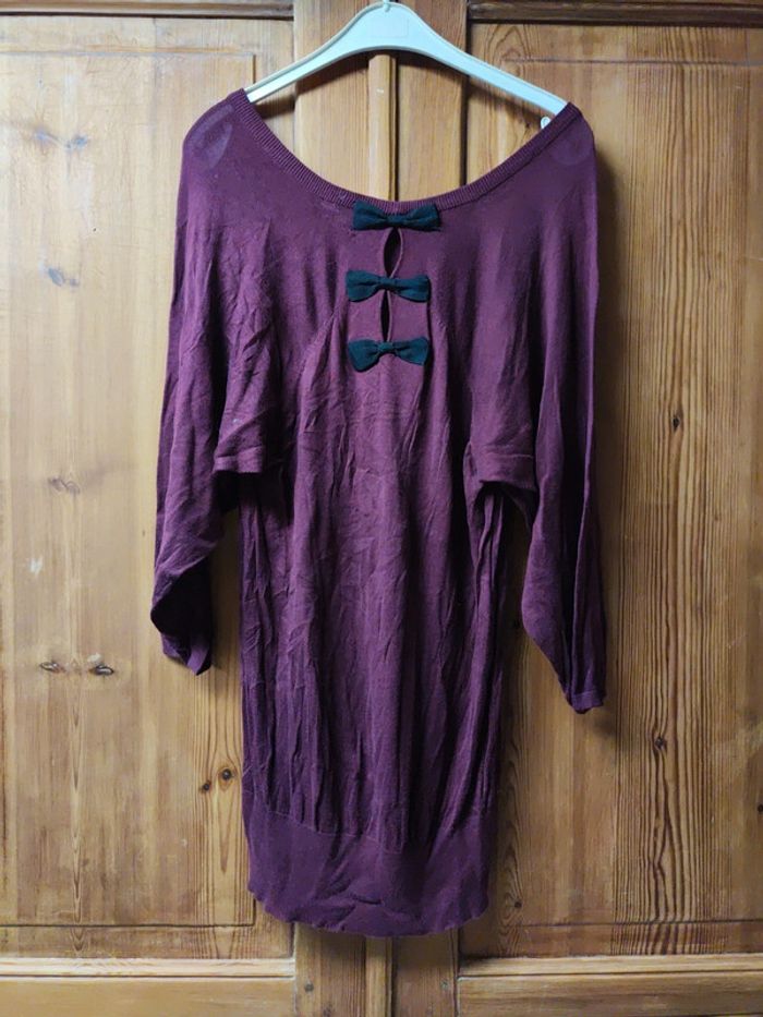 Pull fin noeud - photo numéro 3