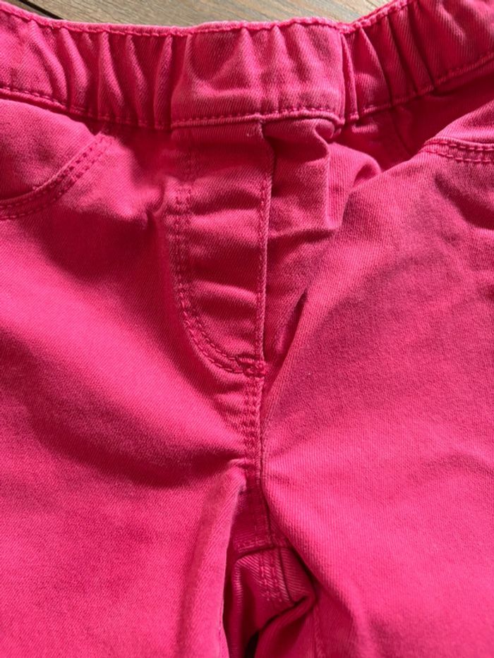 Jeans rose vertbaudet 3 ans fille - photo numéro 2