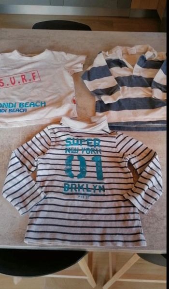 Lots t shirt 3 ans