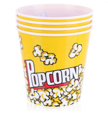 4 pots de pop corn