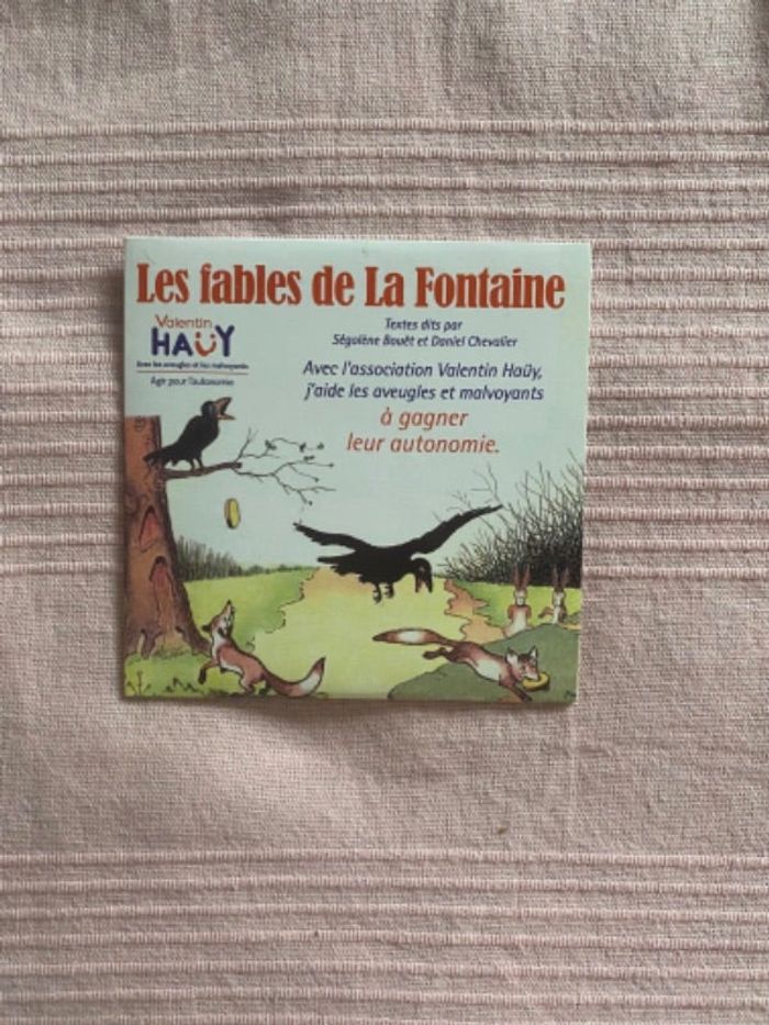 Cd fables de la Fontaine