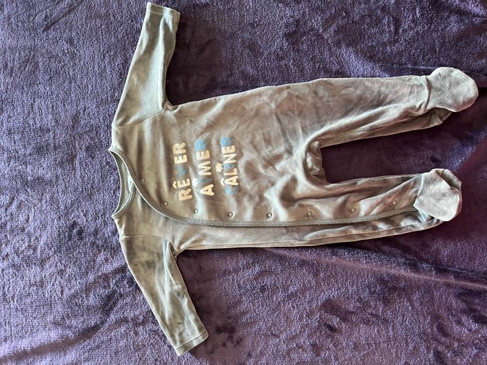 Lot de 3 pyjamas bébé garçon taille 9 mois - photo numéro 7