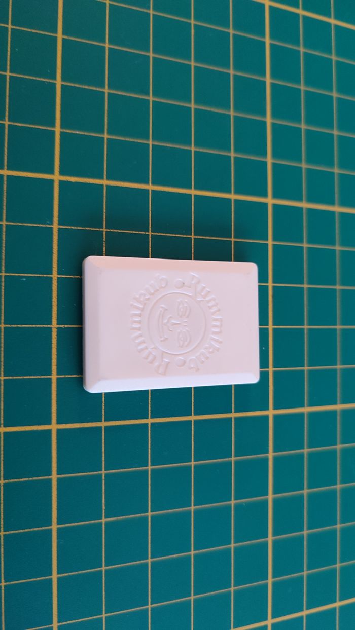 Tuile chiffre 8 huit orange pièce détachée L'original Rummikub chiffres M&M Ventures 2014 #E31 - photo numéro 2