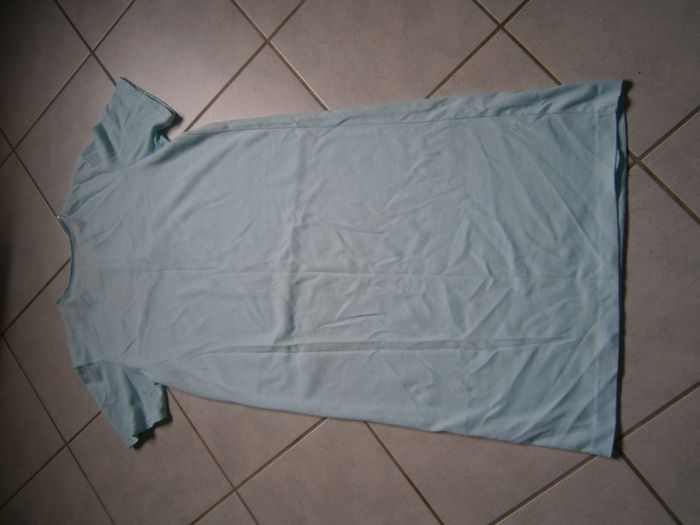Chemise de nuit MC vert pastel Taille 44 - photo numéro 5