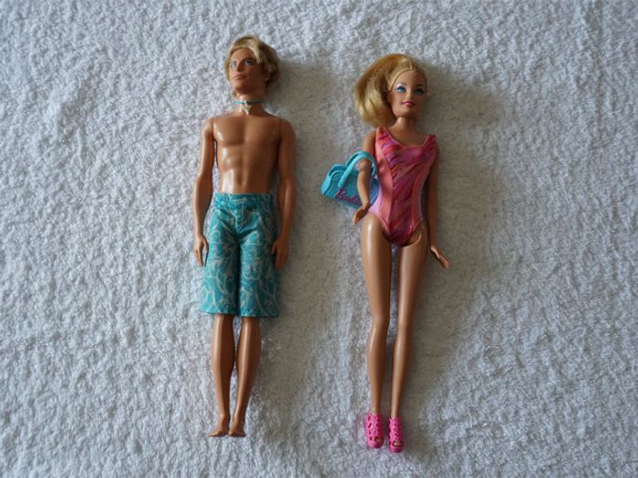 Barbie et Ken à la plage Lot n°3