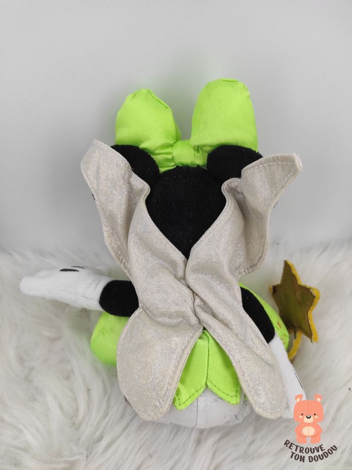 Peluche Minnie Mouse fée verte DisneyLand - photo numéro 2
