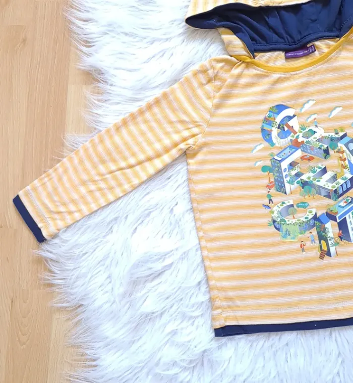 Tee-shirt à capuches Sergent major 5 ans - photo numéro 4