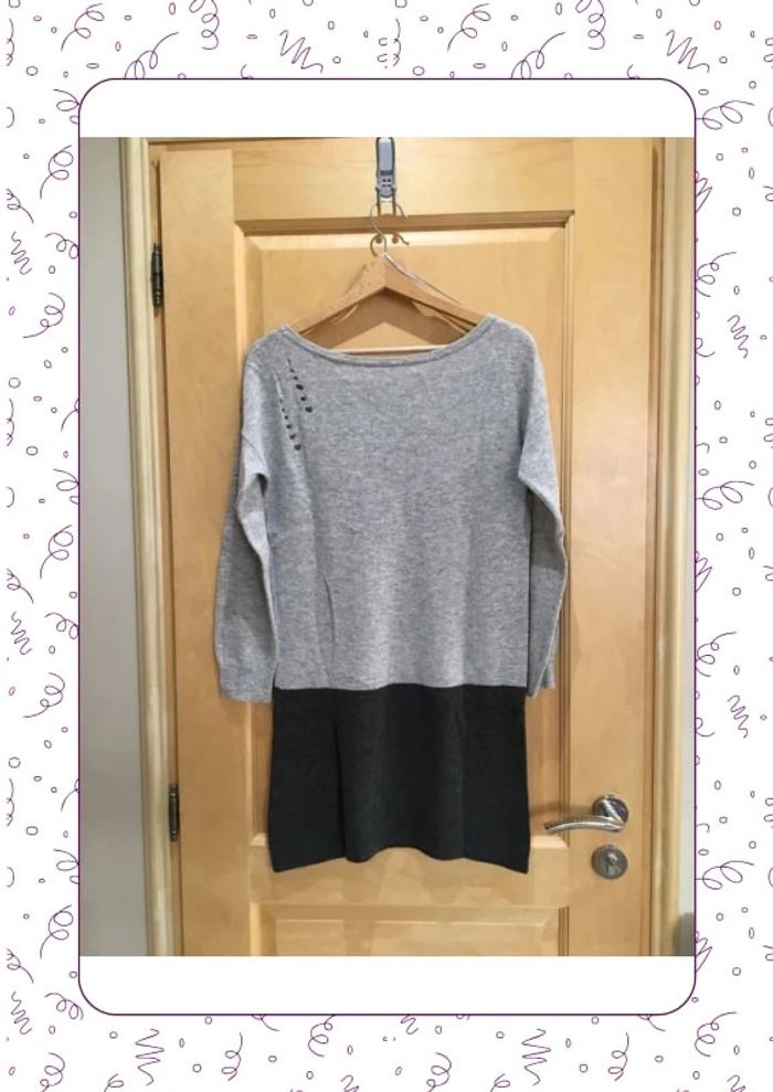 Robe pull DDP grise - photo numéro 4
