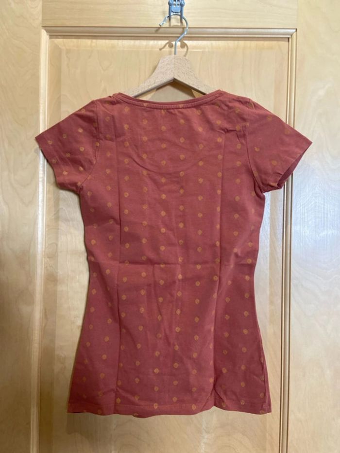 Teeshirt teracota imprimé - photo numéro 2