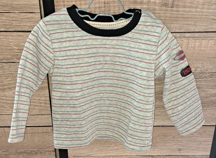 Pull gris Lee Cooper 12 mois