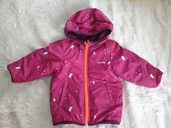 Veste de ski réversible violette - T24M - Wedze Decathlon